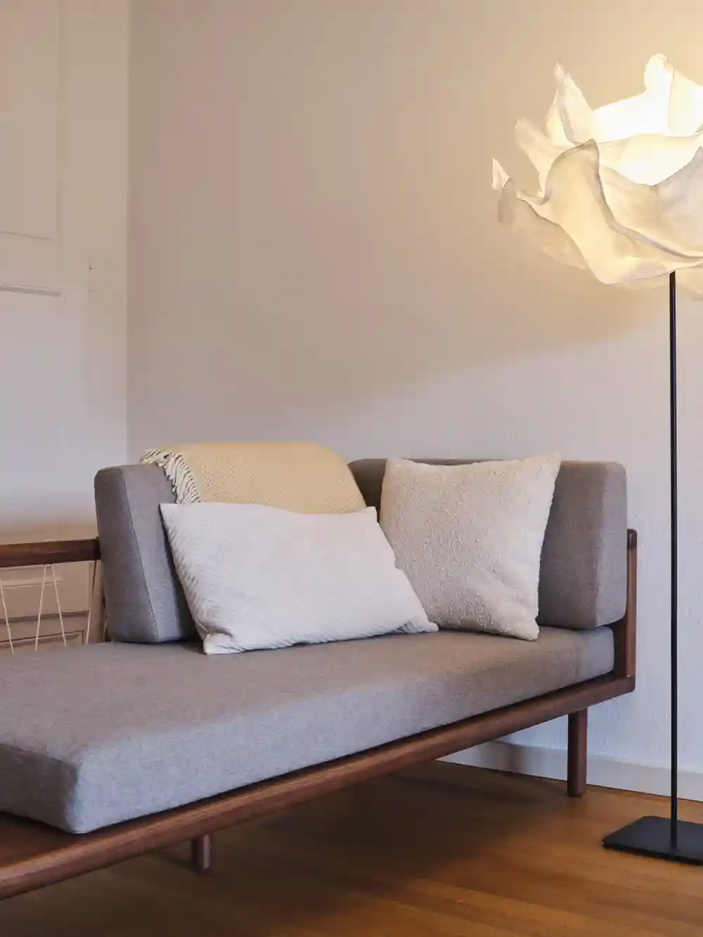 Daybed in Therapieraum von Sexualberatung Marie-Lies Kupferschmied.